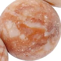  Multicolored Wooden Bead Bracelet with Heart Charm and Tassel 