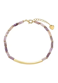 Lab Created  Semi Precious Beaded Bracelet