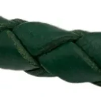 Leather Bracelet with Pavé Cubic Zirconia Charms