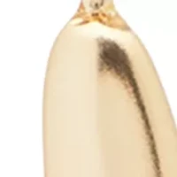 Hammered Modern Hoop Earrings