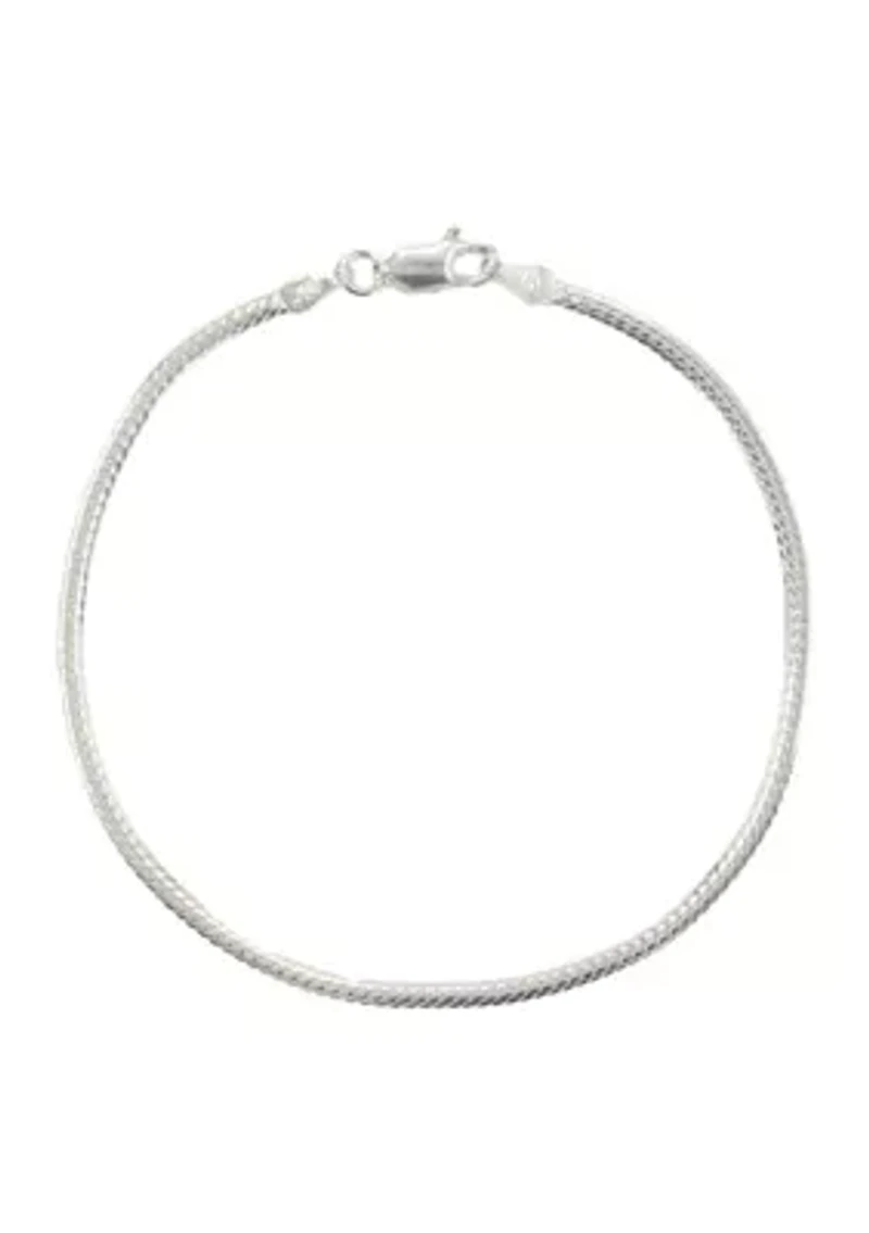 Sterling Silver Small Chain Bracelet