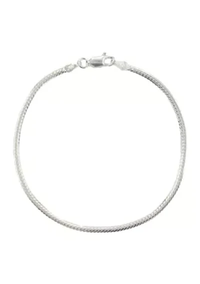 Sterling Silver Small Chain Bracelet