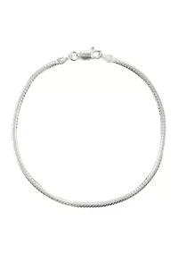 Sterling Silver Small Chain Bracelet