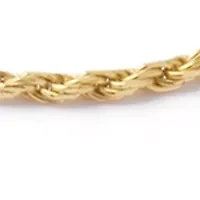 Gold Over Sterling Silver Chain Necklace