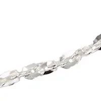 Sterling Silver Tiny Sparkle Chain Bracelet