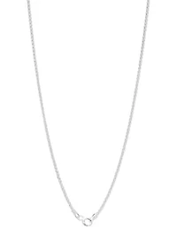 Sterling Silver Spiga 18'' Chain Necklace