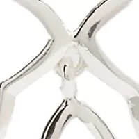 Silver Plated Long Drop Earrings