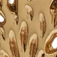 Gold Plated Tree of Life Hoop Earrings