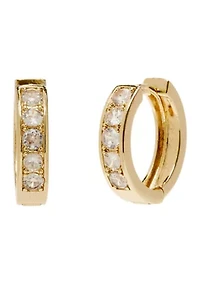 Gold Plated Drop Earring and Stud Set