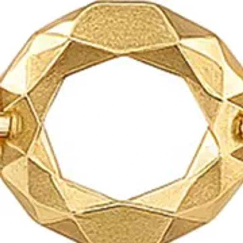 Sterling Silver Hammered Chain Link Bracelet