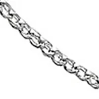 Rope Chain Sterling Silver Necklace 