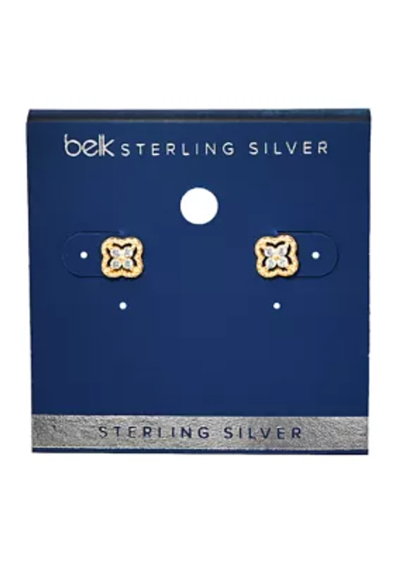 Sterling Silver Stud Earrings