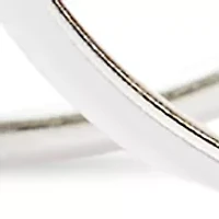 Click Top Hoop Earrings in Sterling Silver