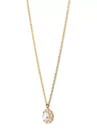 Lab Grown Gold Plated Gold Pearl Necklace and Earrings Set