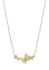  Butterfly Necklace and Earring Set