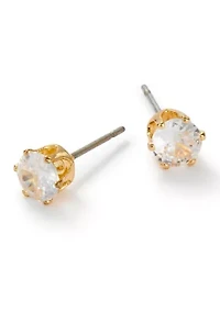 Lab Grown Mama Cubic Zirconia Heart Necklace Earring Set