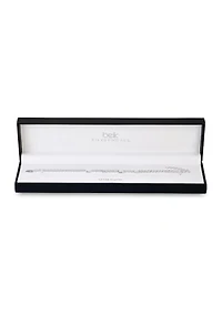 Sterling Silver MAMA Tennis Bracelet