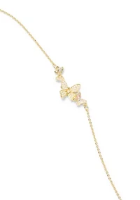 Butterfly CZ Bracelet