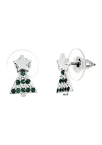 Holiday Cheer Enamel Earring Set