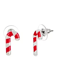 Holiday Cheer Enamel Earring Set