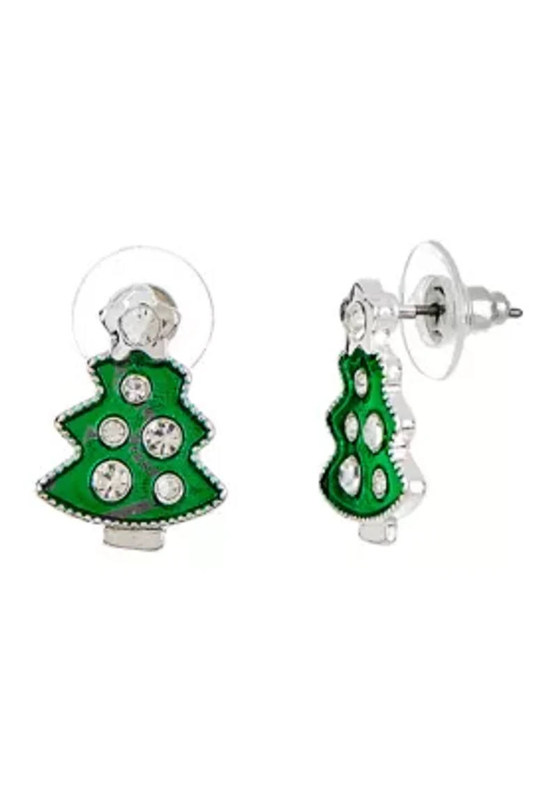 Lab Grown Holiday Spirit Earring Set