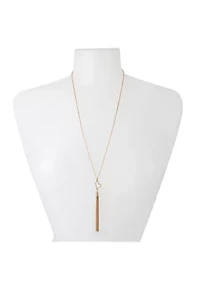 Heart Tassel Pendant Long Necklace