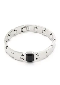 Stone Gem Watch Chain Bracelet