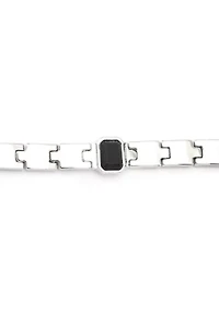 Stone Gem Watch Chain Bracelet