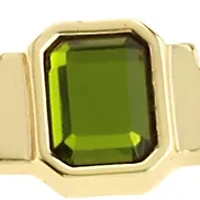 Olivine Stone Gem Watch Chain Collar Necklace