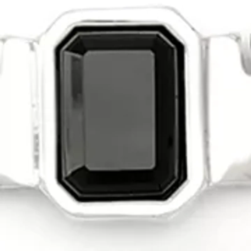Stone Gem Watch Chain Collar Necklace