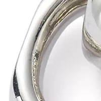 Crystal Link Pendant Necklace