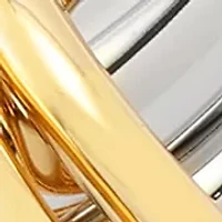 Interlocking Ring Bangle Bracelet