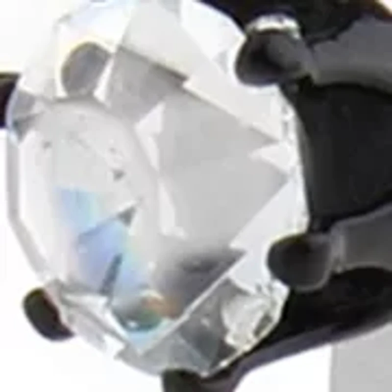 Punk Romance Stone Stud Hoop Earrings