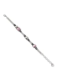 Punk Romance Stone Link Bracelet
