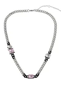 Punk Romance Stone Frontal Collar Necklace