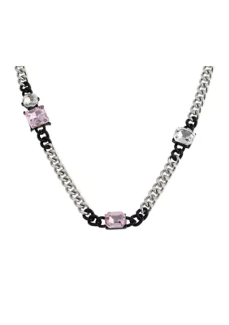 Punk Romance Stone Frontal Collar Necklace