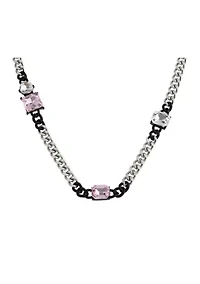 Punk Romance Stone Frontal Collar Necklace