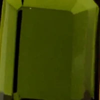 Olivine Stone Gem Linear Earrings