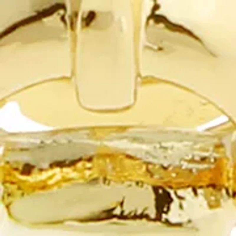 Collegiate C Link Chain Hoop Earrings