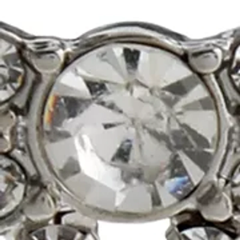 Rhinestone Bow Earrings