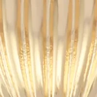 Fluted Heart Pendant Necklace