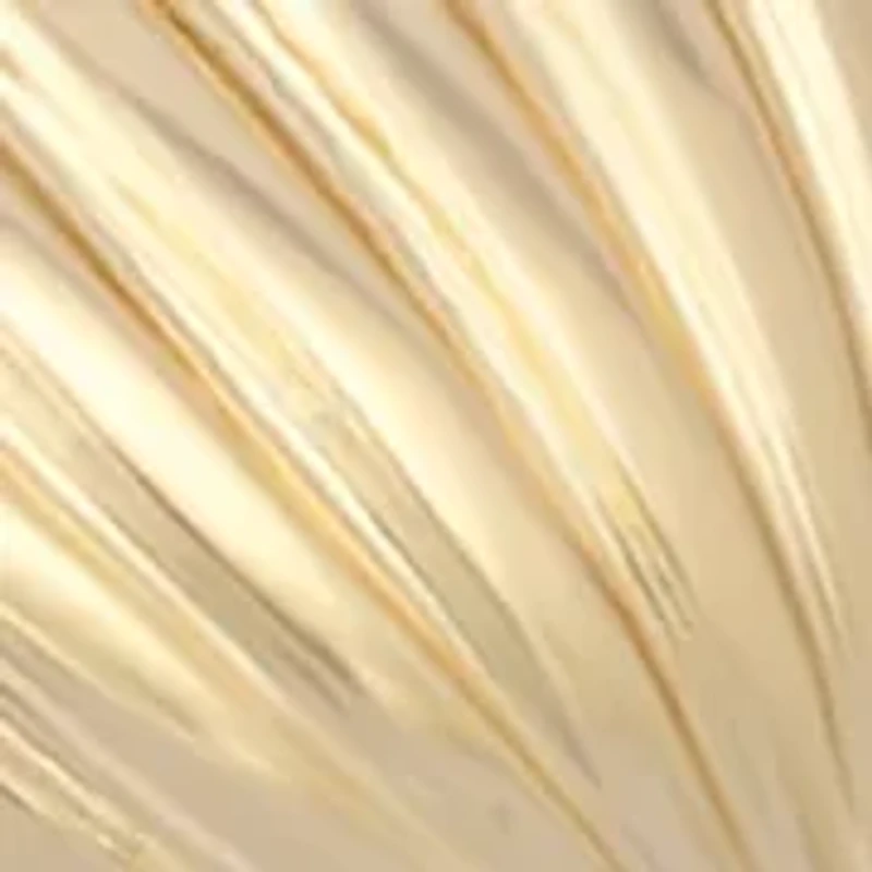 Fluted Heart Charm Bangle Bracelet