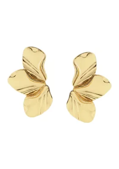 Vintage Flower Post Earrings