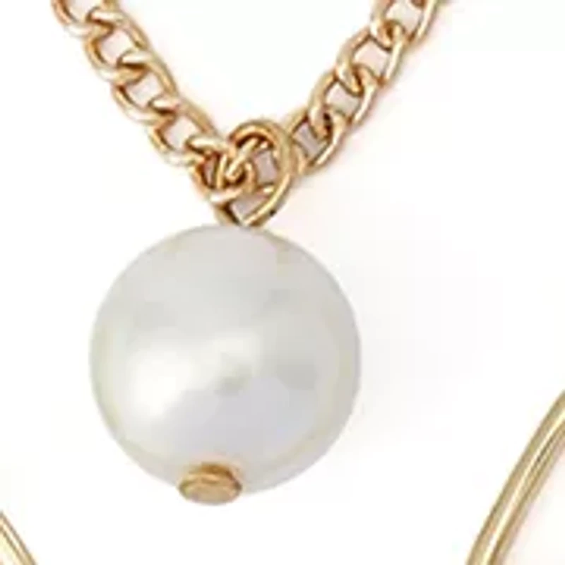 Pearl Stone Layered Necklace