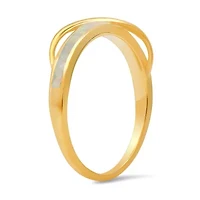 Lab Created Sterling Silver Opal Wave Ring