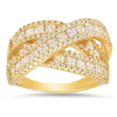 Sterling Silver Highway Statement Ring