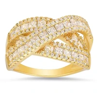 Sterling Silver Highway Statement Ring