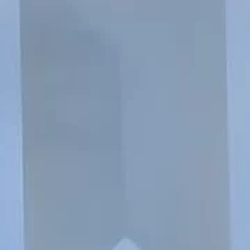 Sterling Silver Emerald-cut Deep Aqua CZ Ring