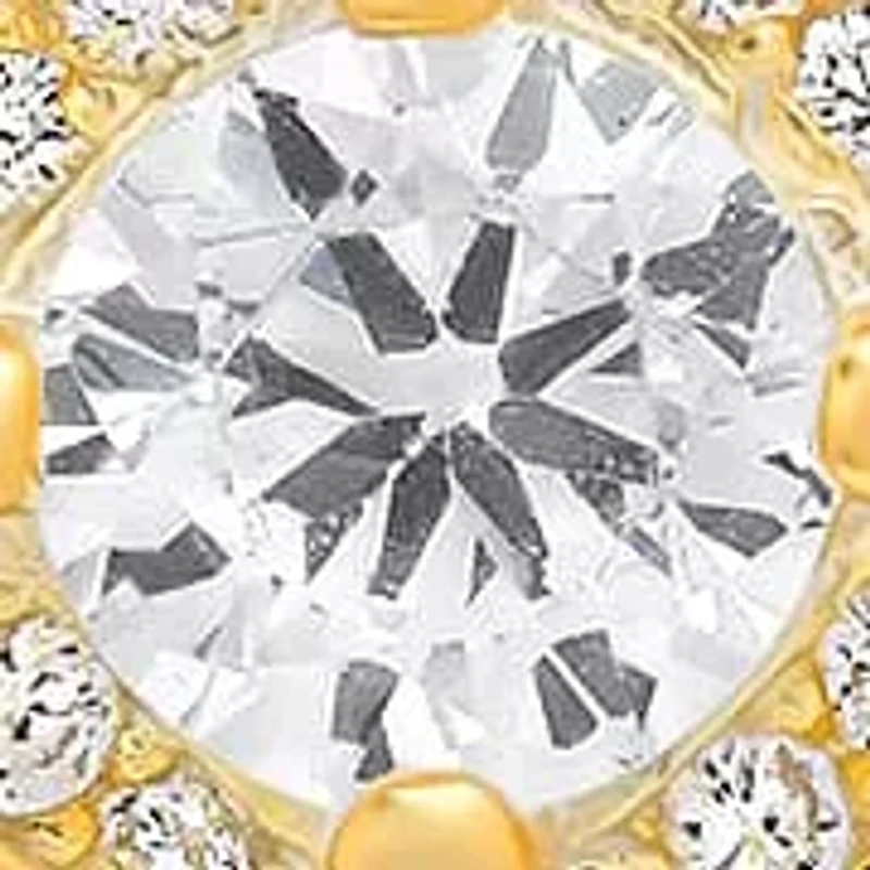 Sterling Silver CZ Love Knot Stud Earrings