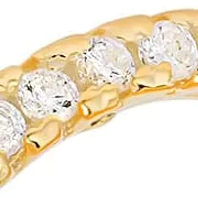 Sterling Silver CZ Infinity Love Knot Ring